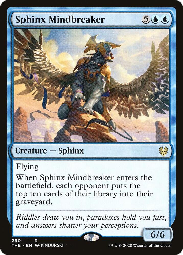 Sphinx Mindbreaker [Theros Beyond Death] 290