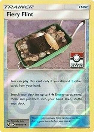 Fiery Flint - 60a/70 (Pokemon League) [League & Championship Cards] 060a/070