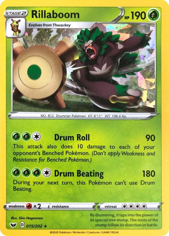 Rillaboom - 015/202 (Cracked Ice Holo) [Deck Exclusives] 015/202