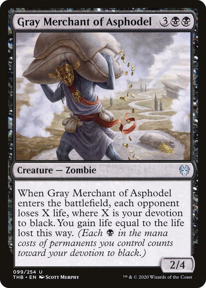 Gray Merchant of Asphodel [Theros Beyond Death] 99