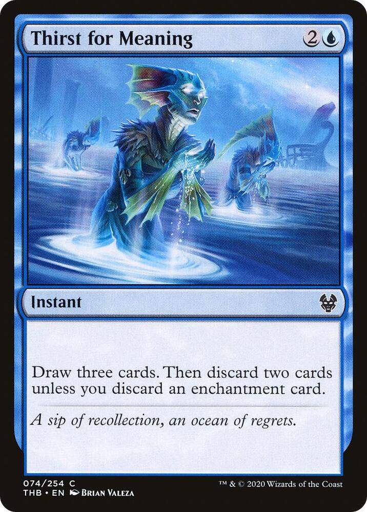 Thirst for Meaning [Theros Beyond Death] 74