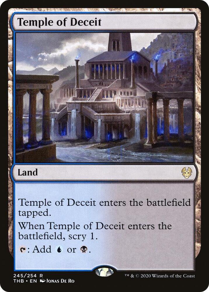 Temple of Deceit [Theros Beyond Death] 245