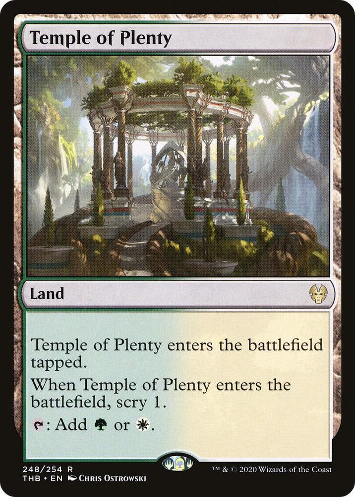 Temple of Plenty [Theros Beyond Death] 248