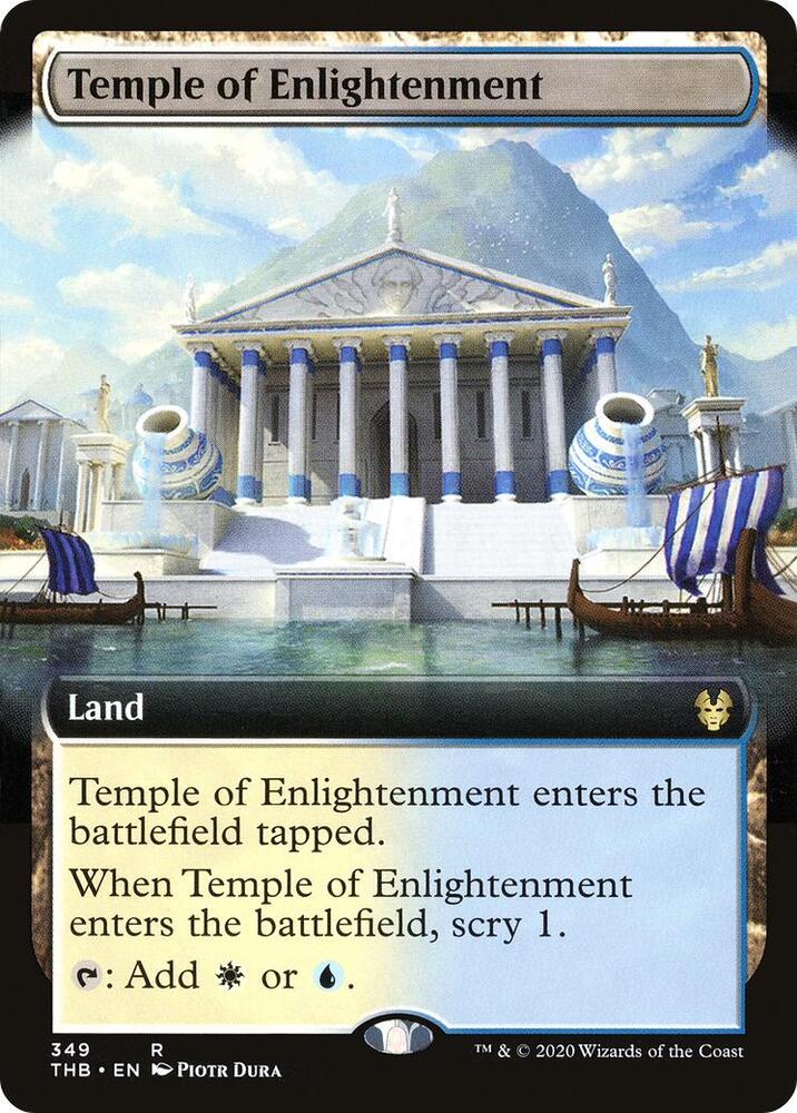 Temple of Enlightenment (Extended Art) [Theros Beyond Death] 349