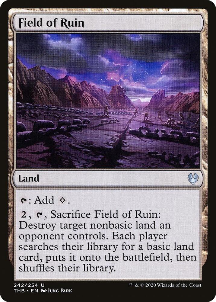 Field of Ruin [Theros Beyond Death] 242