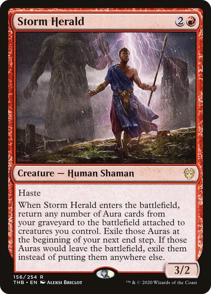 Storm Herald [Theros Beyond Death] 156