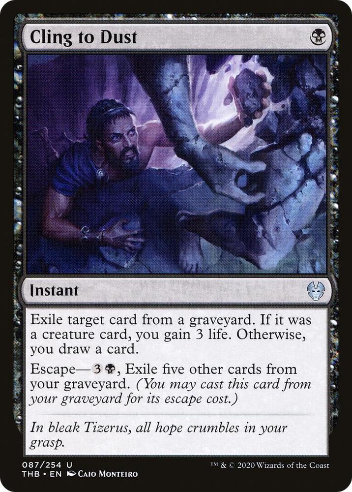 Cling to Dust [Theros Beyond Death] 87