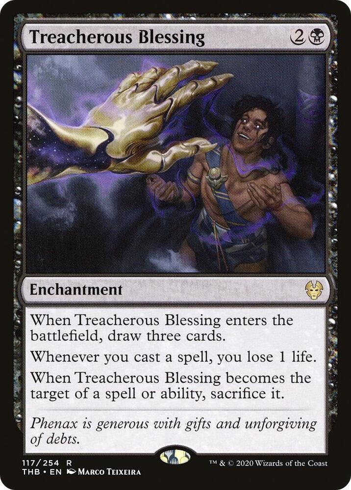Treacherous Blessing [Theros Beyond Death] 117