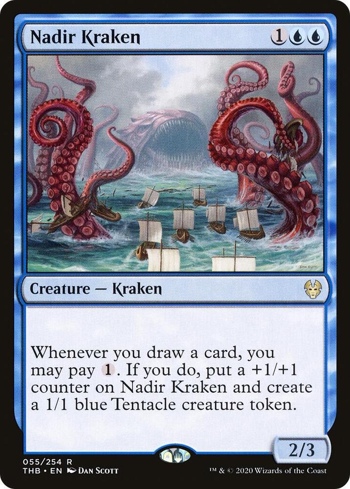 Nadir Kraken [Theros Beyond Death] 55