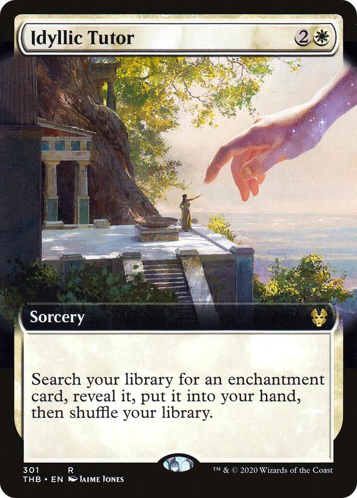 Idyllic Tutor (Extended Art) [Theros Beyond Death] 301