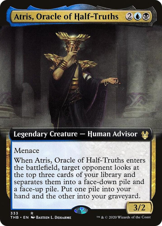 Atris, Oracle of Half-Truths (Extended Art) [Theros Beyond Death] 333