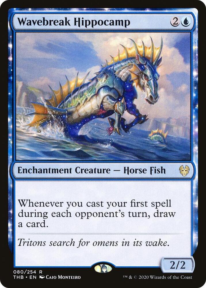 Wavebreak Hippocamp [Theros Beyond Death] 80