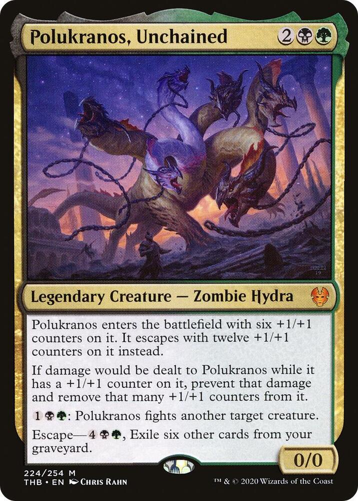 Polukranos, Unchained [Theros Beyond Death] 224