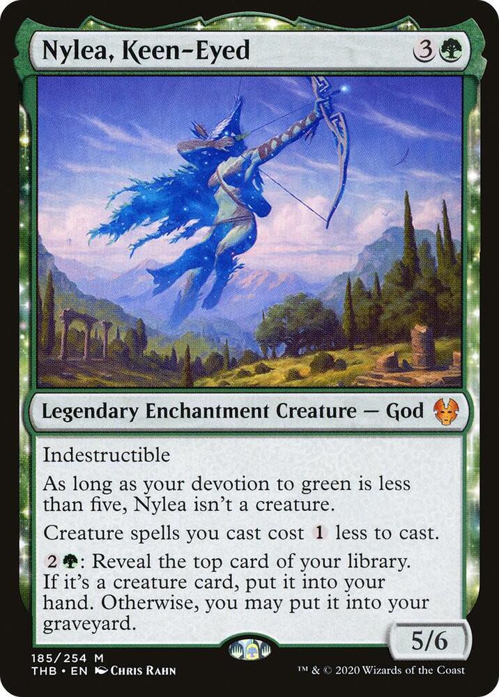 Nylea, Keen-Eyed [Theros Beyond Death] 185