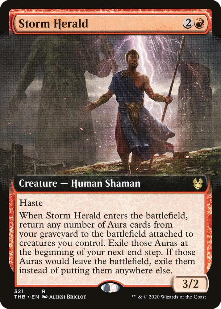 Storm Herald (Extended Art) [Theros Beyond Death] 321