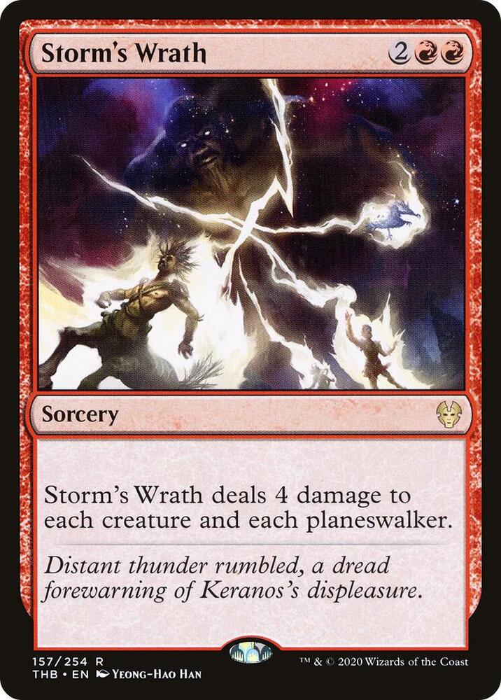 Storm's Wrath [Theros Beyond Death] 157