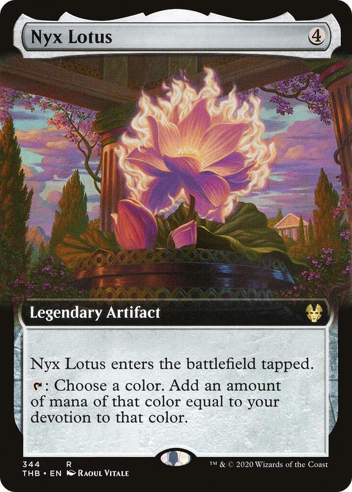 Nyx Lotus (Extended Art) [Theros Beyond Death] 344