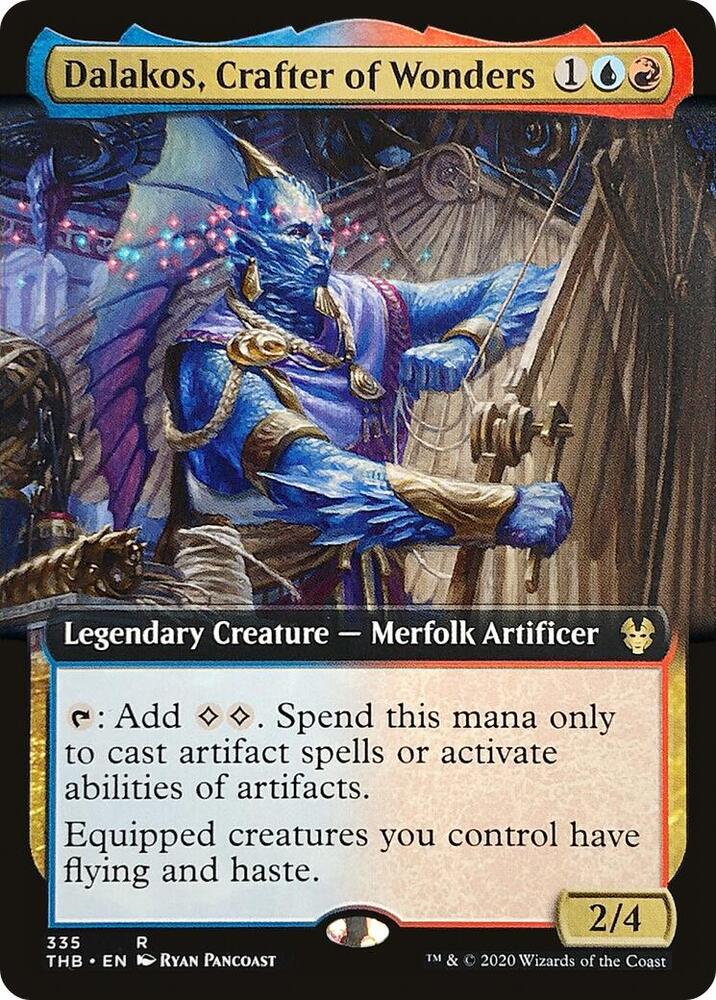 Dalakos, Crafter of Wonders (Extended Art) [Theros Beyond Death] 335