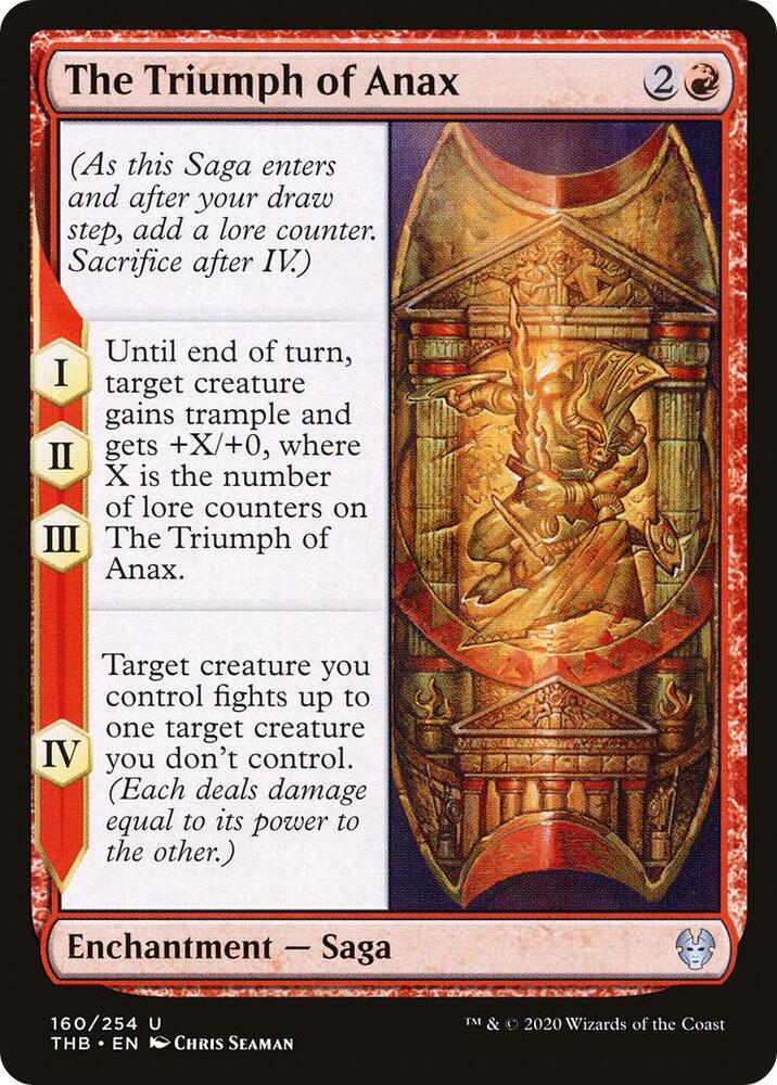 The Triumph of Anax [Theros Beyond Death] 160