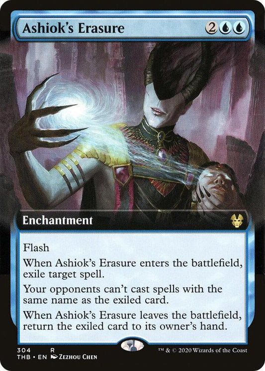 Ashiok's Erasure (Extended Art) [Theros Beyond Death] 304