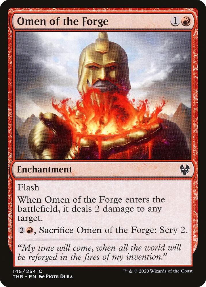 Omen of the Forge [Theros Beyond Death] 145