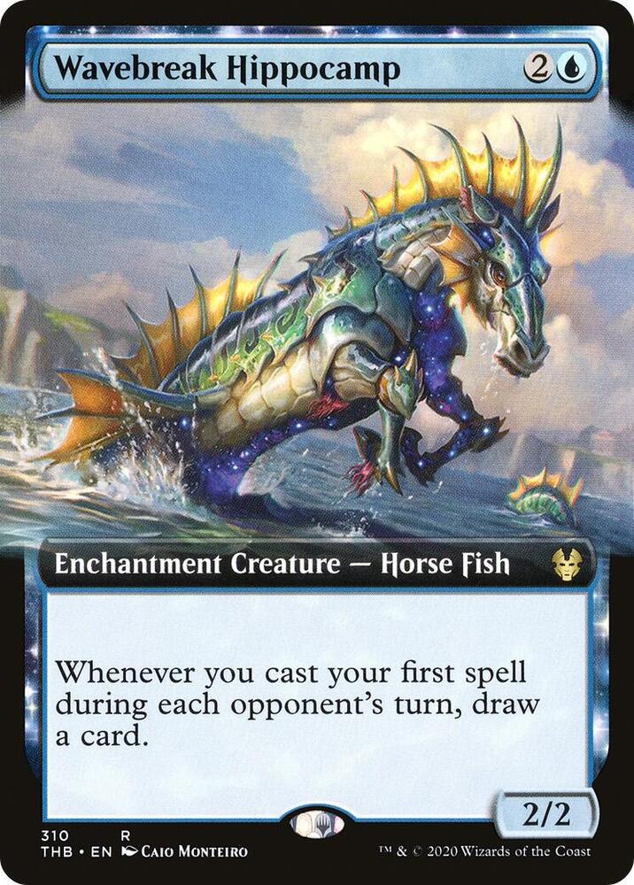 Wavebreak Hippocamp (Extended Art) [Theros Beyond Death] 310