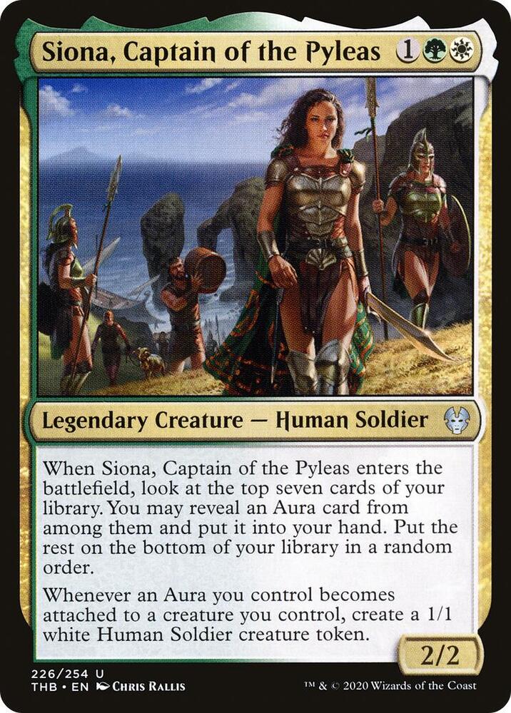 Siona, Captain of the Pyleas [Theros Beyond Death] 226