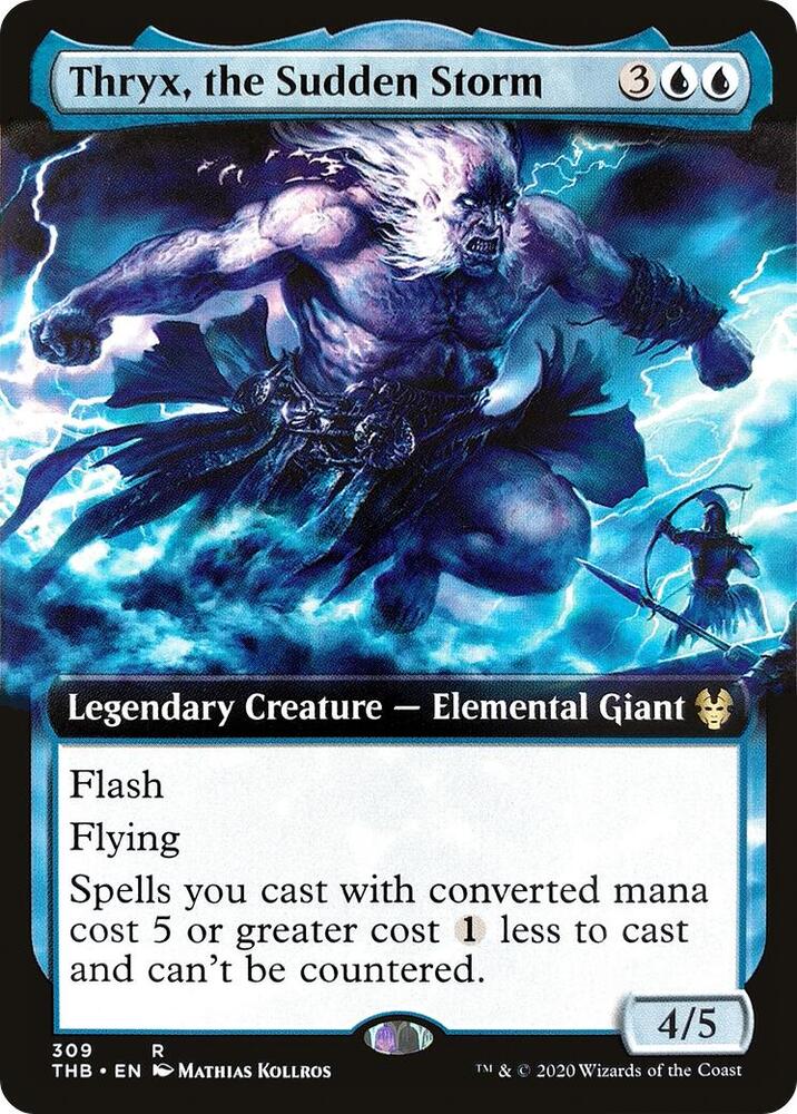 Thryx, the Sudden Storm (Extended Art) [Theros Beyond Death] 309