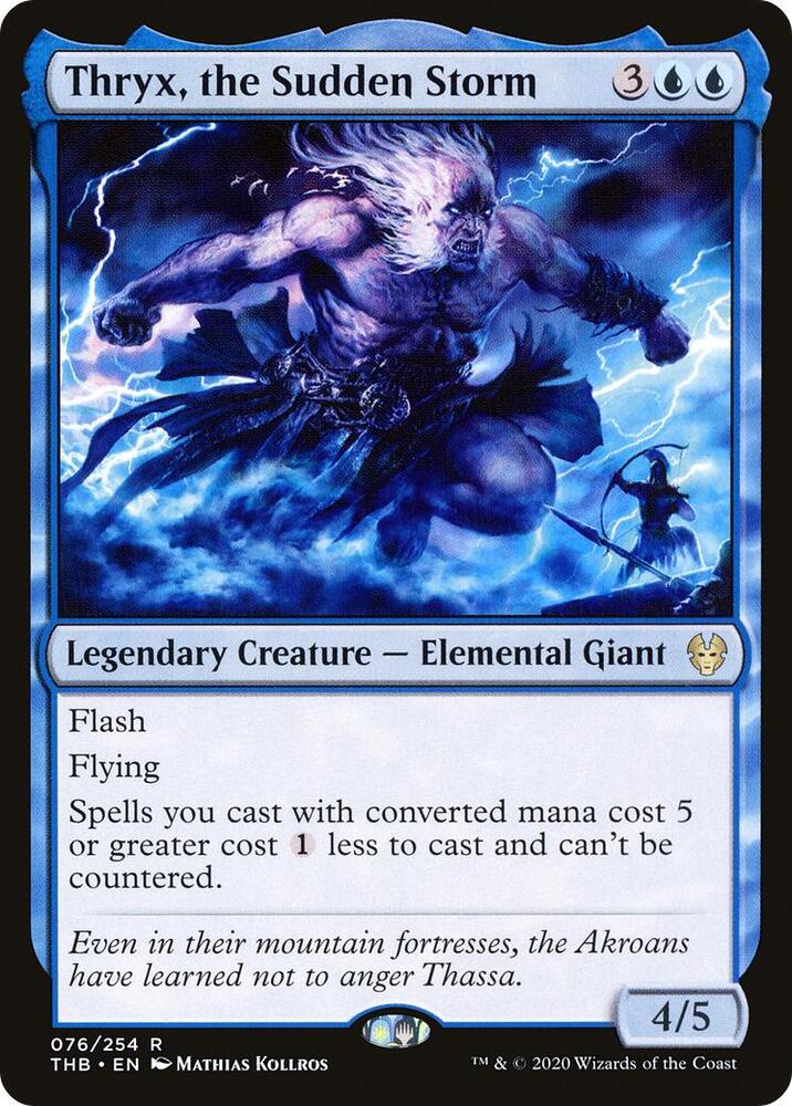 Thryx, the Sudden Storm [Theros Beyond Death] 76