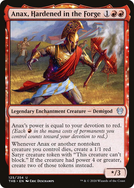 Anax, Hardened in the Forge [Theros Beyond Death] 125