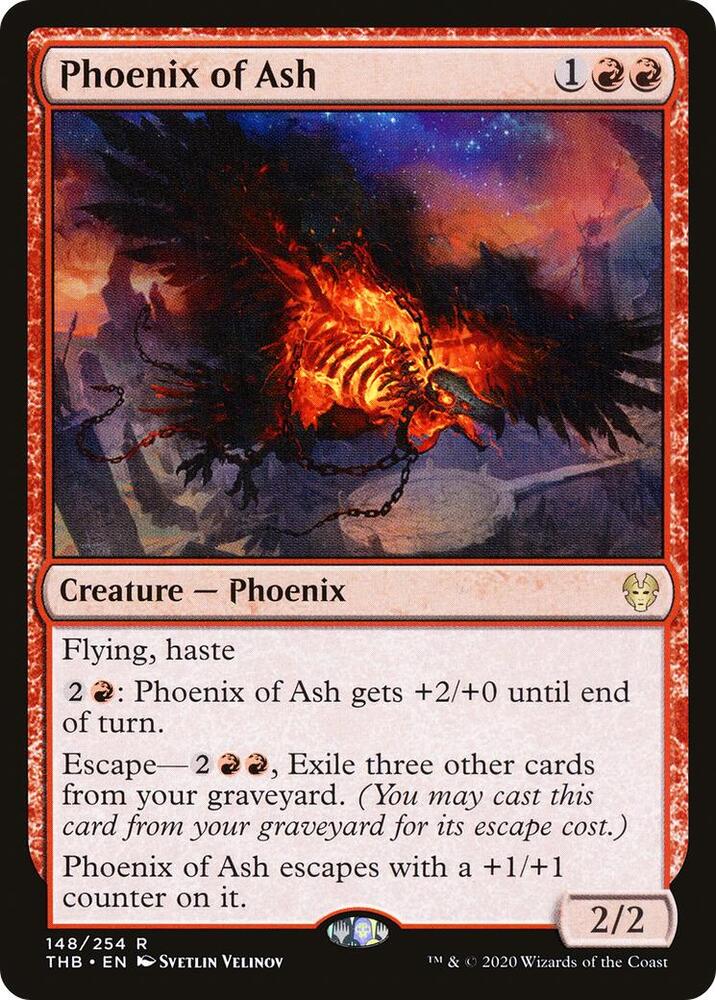 Phoenix of Ash [Theros Beyond Death] 148