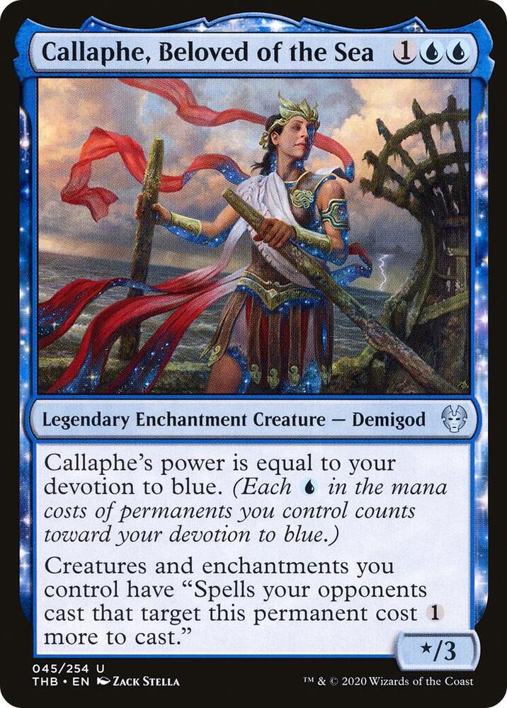 Callaphe, Beloved of the Sea [Theros Beyond Death] 45