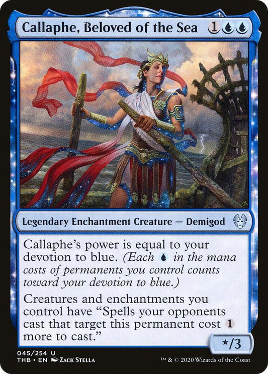 Callaphe, Beloved of the Sea [Theros Beyond Death] 45
