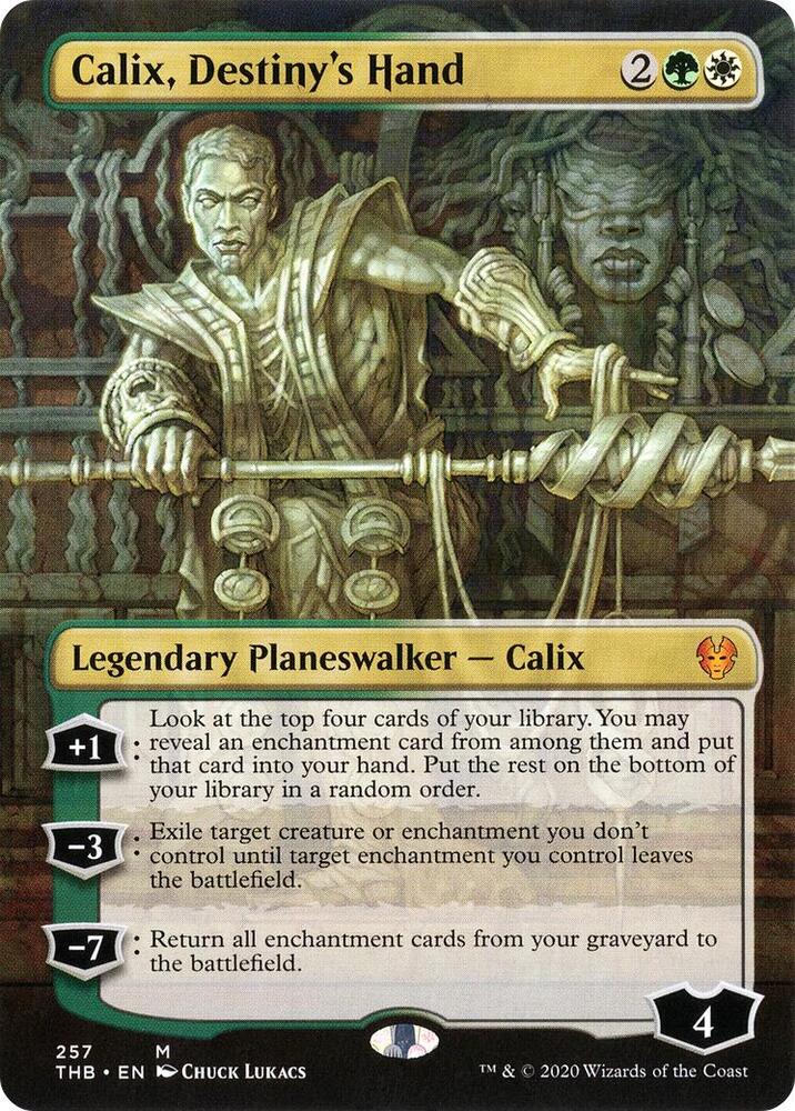 Calix, Destiny's Hand (Borderless) [Theros Beyond Death] 257