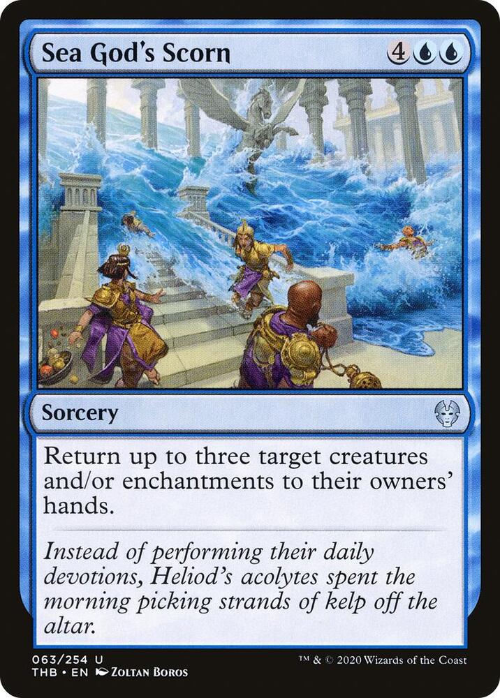 Sea God's Scorn [Theros Beyond Death] 63
