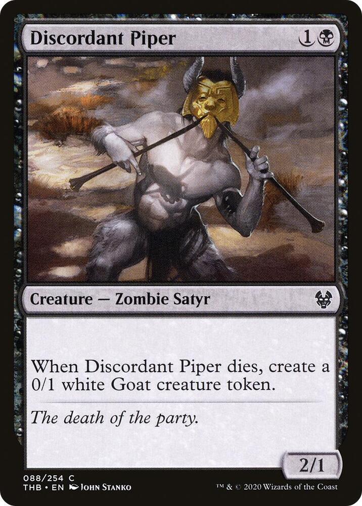 Discordant Piper [Theros Beyond Death] 88