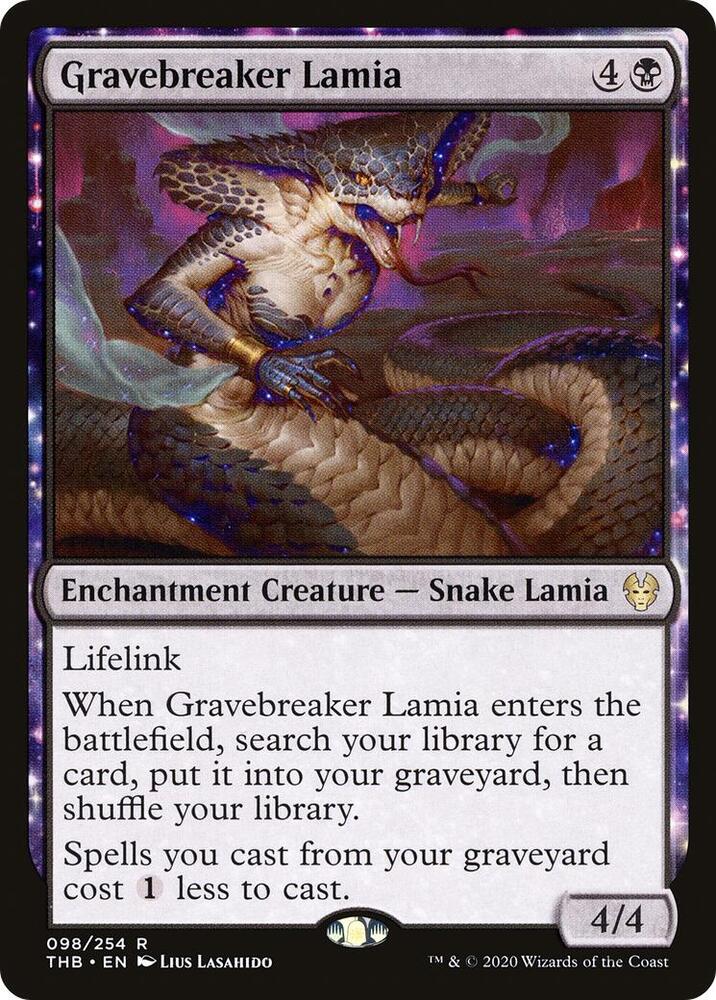 Gravebreaker Lamia [Theros Beyond Death] 98