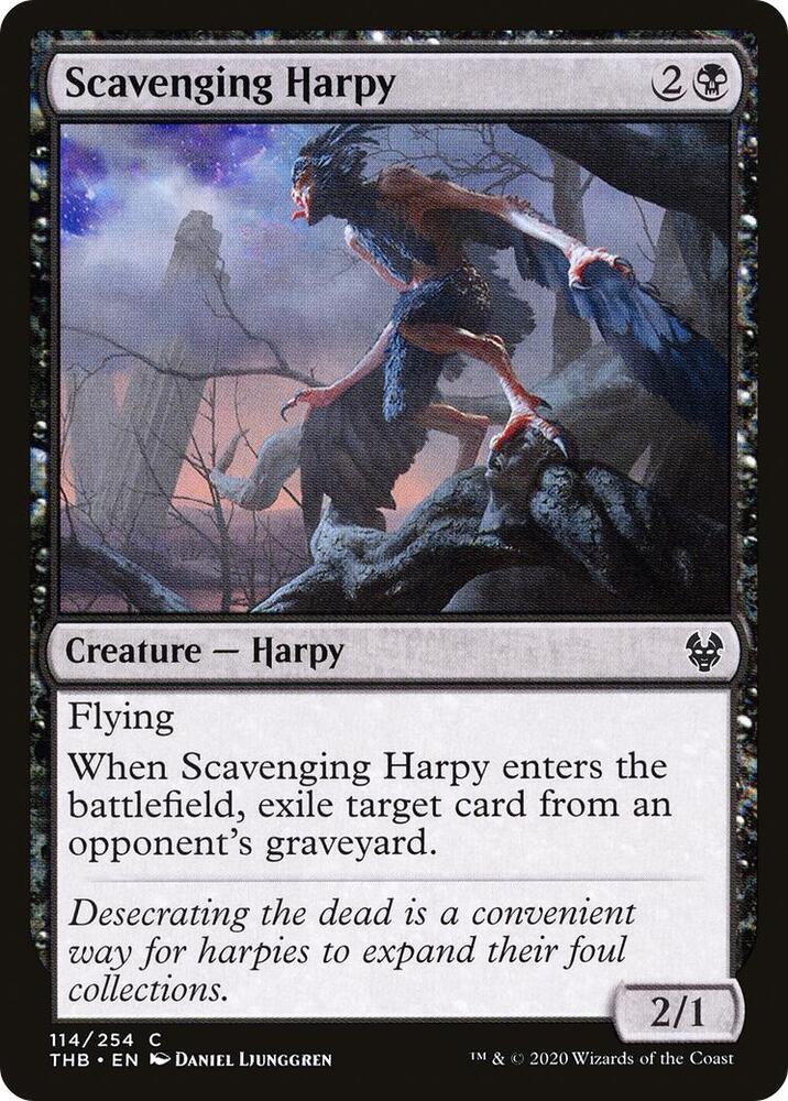 Scavenging Harpy [Theros Beyond Death] 114