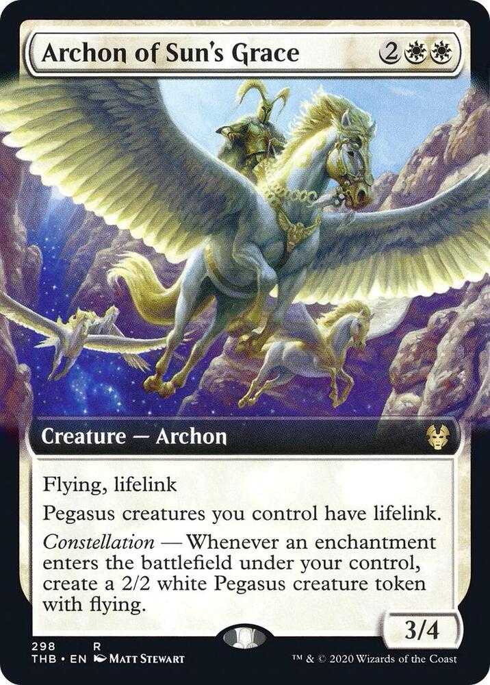 Archon of Sun's Grace (Extended Art) [Theros Beyond Death] 298