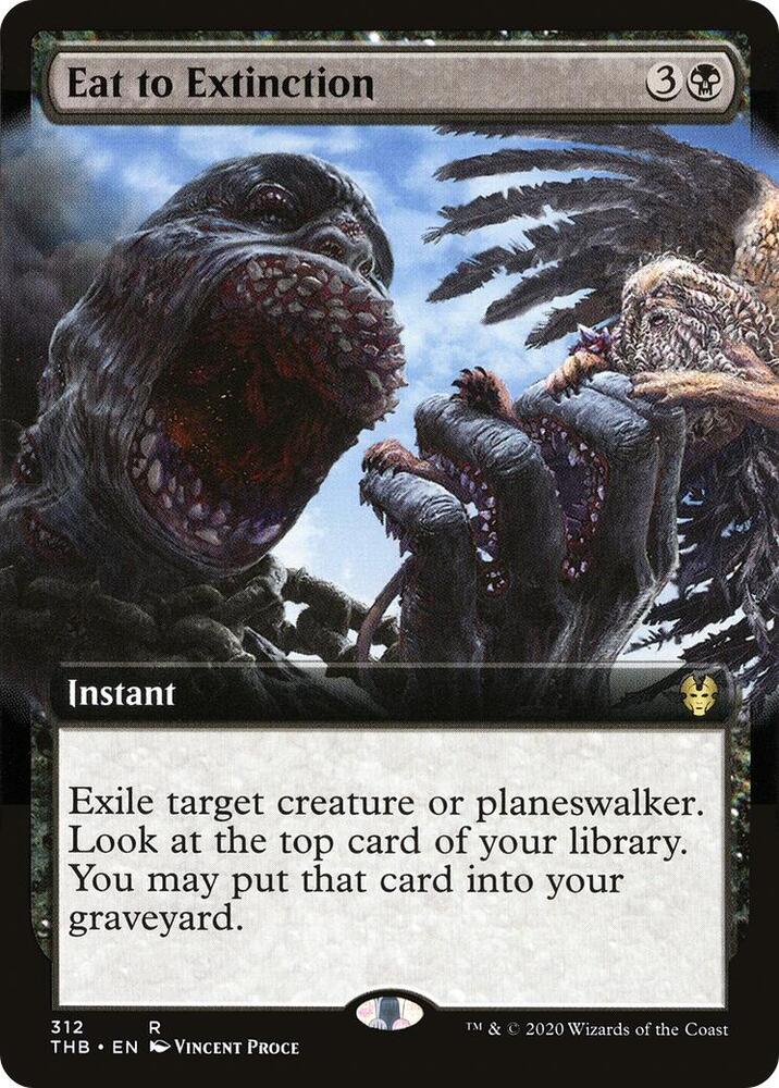 Eat to Extinction (Extended Art) [Theros Beyond Death] 312