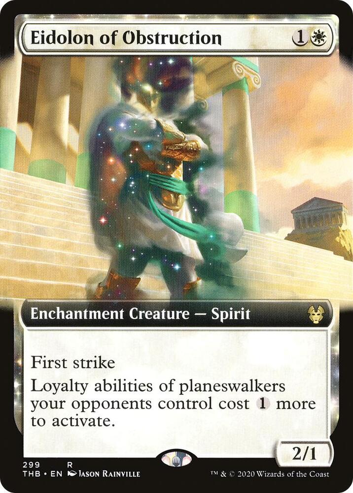 Eidolon of Obstruction (Extended Art) [Theros Beyond Death] 299