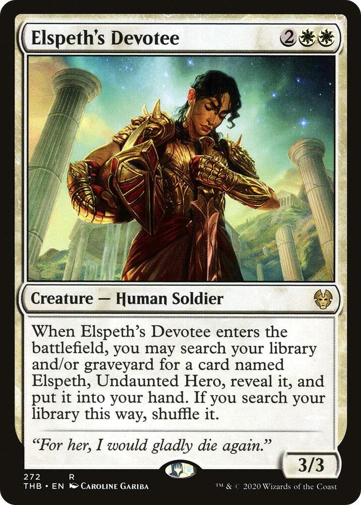 Elspeth's Devotee [Theros Beyond Death] 272