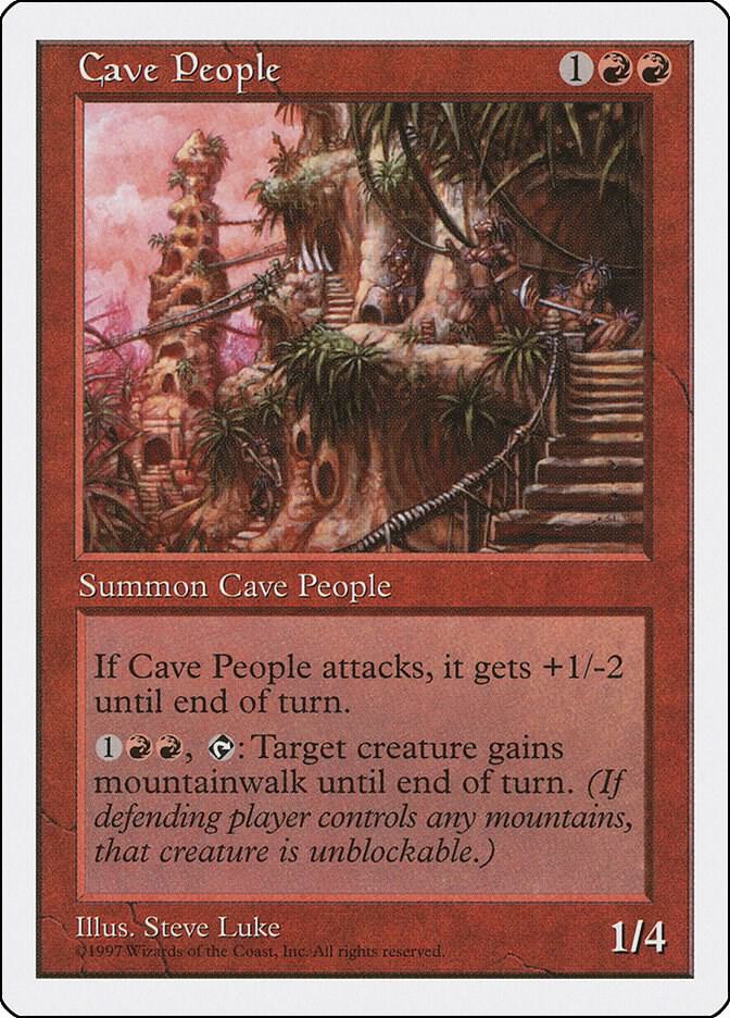 Cave People [Fifth Edition]