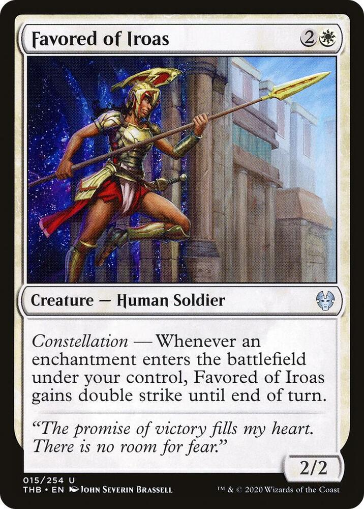 Favored of Iroas [Theros Beyond Death] 15