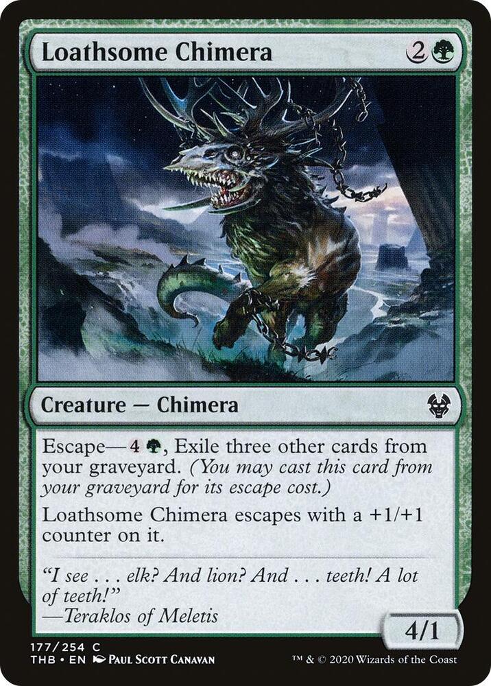 Loathsome Chimera [Theros Beyond Death] 177