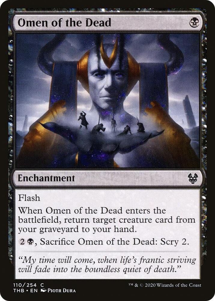 Omen of the Dead [Theros Beyond Death] 110