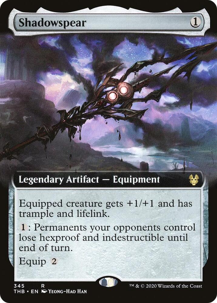 Shadowspear (Extended Art) [Theros Beyond Death] 345
