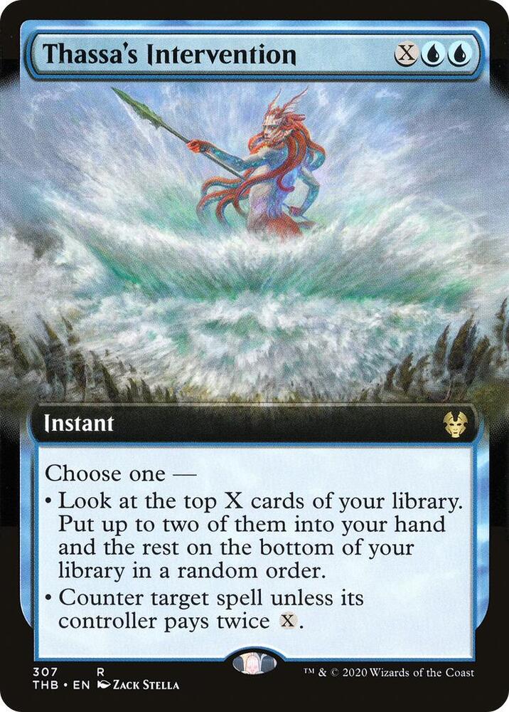 Thassa's Intervention (Extended Art) [Theros Beyond Death] 307