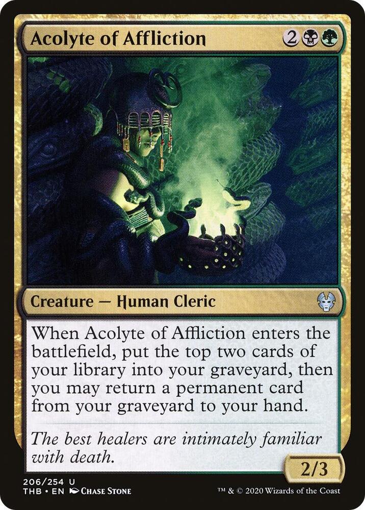Acolyte of Affliction [Theros Beyond Death] 206