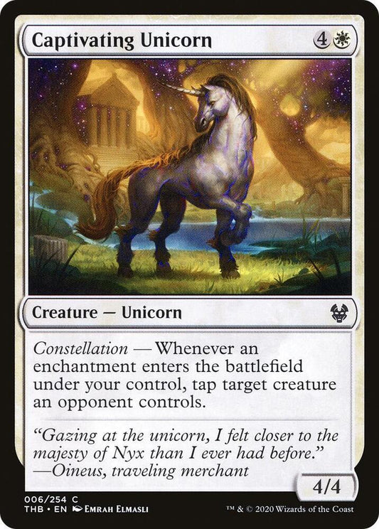 Captivating Unicorn [Theros Beyond Death] 6
